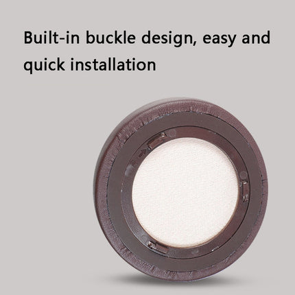 2 PCS 001 Headset Earmuffs with Snap-fit for Corsair Virtuoso RGB, Spec:, Black, White, Brown, Gray, Black Lambskin, Gray Lambskin, Brown Lambskin, Black Mesh