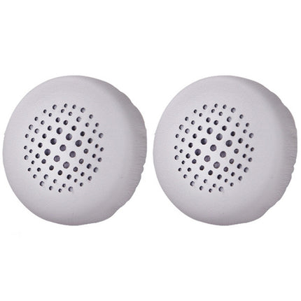 2 PCS Headset Honeycomb Earmuffs for Jabra Evolve 20se / 30II / 40 / 65+ / 75+, Black, Gray