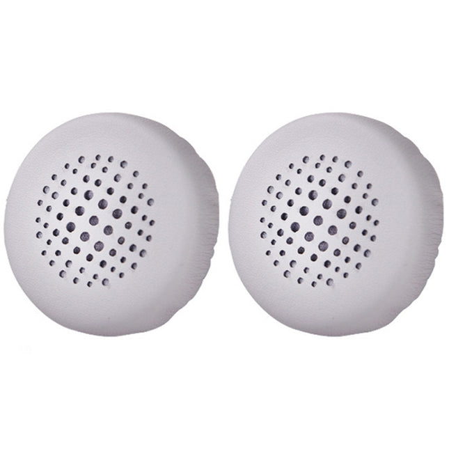 2 PCS Headset Honeycomb Earmuffs for Jabra Evolve 20se / 30II / 40 / 65+ / 75+, Black, Gray