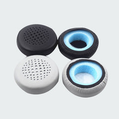 2 protectores auditivos con diseño de panal de abeja para auriculares Jabra Evolve 20se/30II/40/65+/75+, color negro y gris