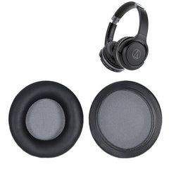 1 par de protectores auditivos de esponja para auriculares Audio-Technica ATH-S200BT, negro+gris, blanco+gris, negro+rojo, negro+azul