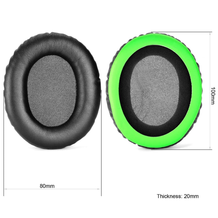 2pcs Headset Earmuffs For Kingston HyperX, Black Mesh, Black Mesh+Green, Black Protein Skin, Black Velvet, Black+Red Velvet, Black+Blue Protein Skin, Black+Green Protein Skin, White+Rose Red, Black Splicing, Black Ice Silk, Black Ice-skinned�����������...