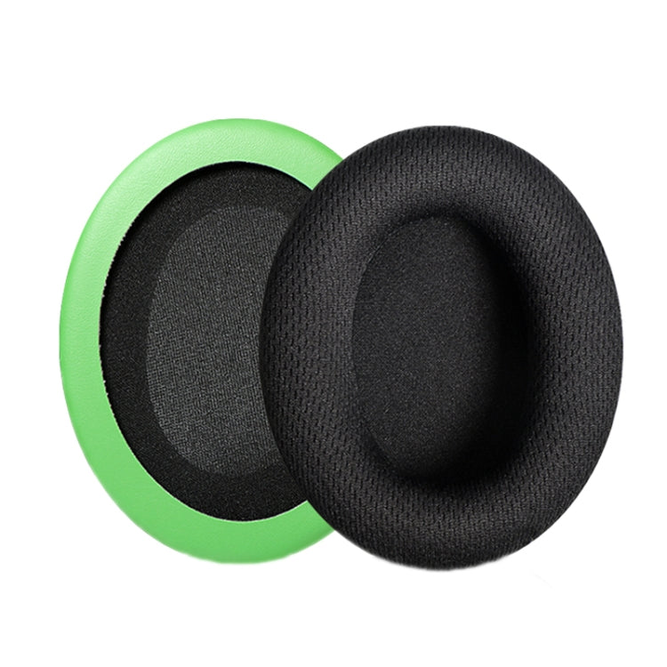 2pcs Headset Earmuffs For Kingston HyperX, Black Mesh, Black Mesh+Green, Black Protein Skin, Black Velvet, Black+Red Velvet, Black+Blue Protein Skin, Black+Green Protein Skin, White+Rose Red, Black Splicing, Black Ice Silk, Black Ice-skinned�����������...