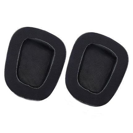 2 PCS Headset Sponge Earpads For Logitech G633 / G933, Black Gel