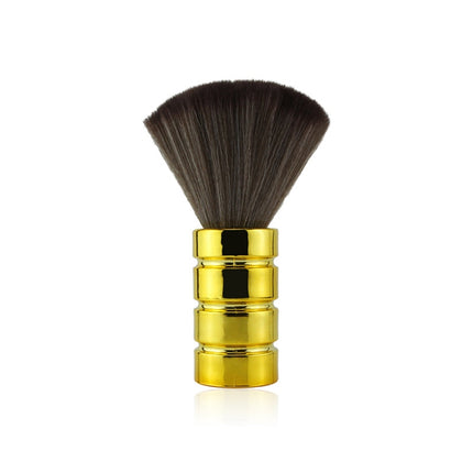 Electroplating Broken Hair Brush Haircut Neck Cleaning Brush, Four-section Gold, Four-section Silver, Four-section Gradient Purple, Round Handle Silver, Round Handle Gold, Round Handle Gradient Yellow, Round Handle Gradient Yellow Purple���������������...