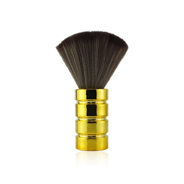 Electroplating Broken Hair Brush Haircut Neck Cleaning Brush, Four-section Gold, Four-section Silver, Four-section Gradient Purple, Round Handle Silver, Round Handle Gold, Round Handle Gradient Yellow, Round Handle Gradient Yellow Purple���������������...