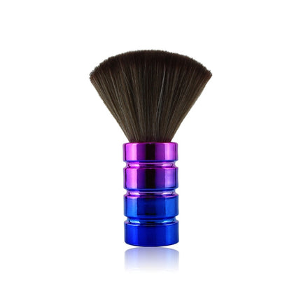 Electroplating Broken Hair Brush Haircut Neck Cleaning Brush, Four-section Gold, Four-section Silver, Four-section Gradient Purple, Round Handle Silver, Round Handle Gold, Round Handle Gradient Yellow, Round Handle Gradient Yellow Purple               ...