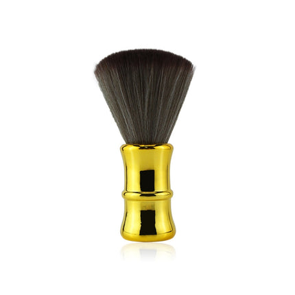 Electroplating Broken Hair Brush Haircut Neck Cleaning Brush, Four-section Gold, Four-section Silver, Four-section Gradient Purple, Round Handle Silver, Round Handle Gold, Round Handle Gradient Yellow, Round Handle Gradient Yellow Purple���������������...