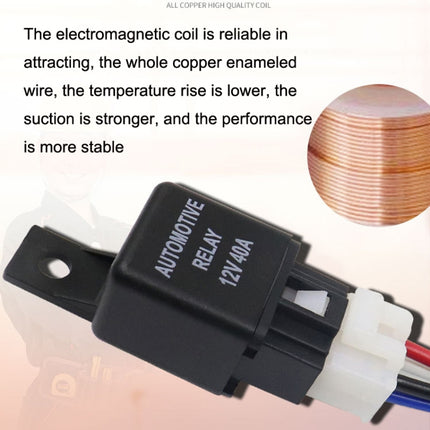 5 PCS 1031 Air Conditioner Fan Car Light Car Relay, 12V, 24V