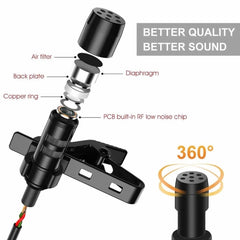 GAM-140 Mobile Phone Recording Collar Microphone