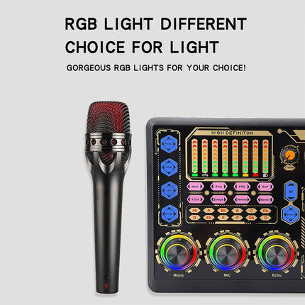 Live Microphone Equipment Sound Card