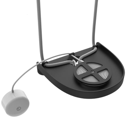 2 piezas de soporte de pared para Amazon Echo Dot 4, blanco y negro