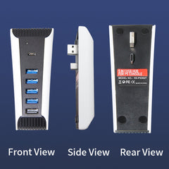 5 in 1 USB HUB For PS5 Console, For PS5   5 in 1
