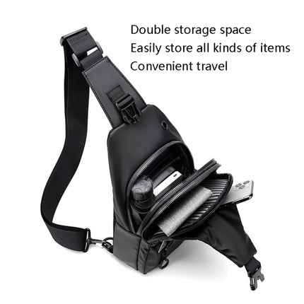 WEIXIER XB301 Men Chest Bag Outdoor Leisure Messenger Bag, XB301 Black, XB301 Gray, XB301 Green