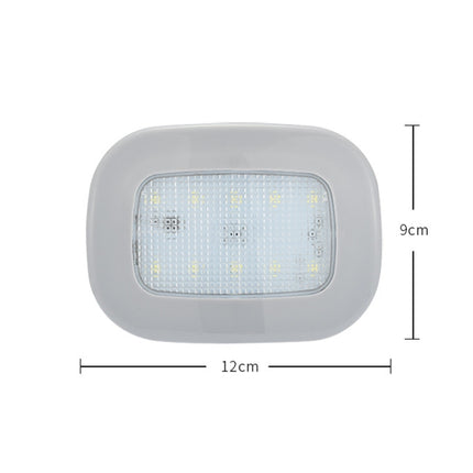 Y-975 Car Reading LED Trunk Light, Black Shell - White Light, Black Shell - Ice Blue, Gray Shell - White Light, Gray Shell - Ice Blue, Beige Shell - White Light, Beige Shell - Ice Blue