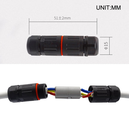 CDF-M3 Waterproof Wire Connector, Specification: 3 Pin, 3 Pin, 2 Pin