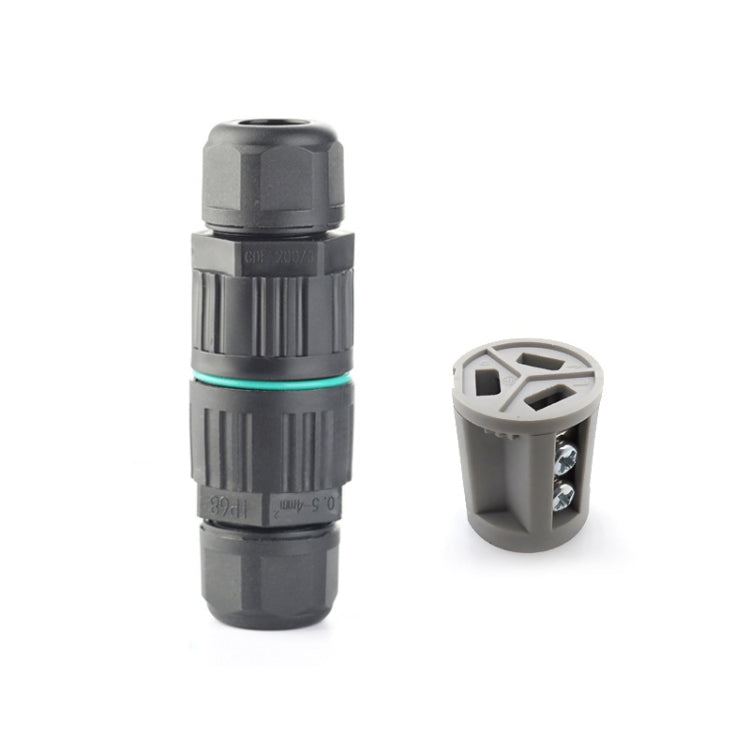CDF-200/3 Waterproof Wire Connector, With 3 Pin Quick Connector, With 3 Pin Cold Pressure Terminal, With 5 Pin Cold Pressure Terminal