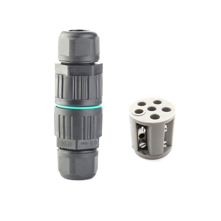 CDF-200/3 Waterproof Wire Connector, With 3 Pin Quick Connector, With 3 Pin Cold Pressure Terminal, With 5 Pin Cold Pressure Terminal
