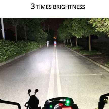 2 PCS MK-265 Motorcycle Character Shooting Light Auxiliary Day Running Light, Style:, 8 LEDs, 12 LEDs, 16 LEDs