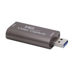 CJK013 Video Capture Card Live Recording Box Video Capture Adapter, Random Color Delivery, USB3.0