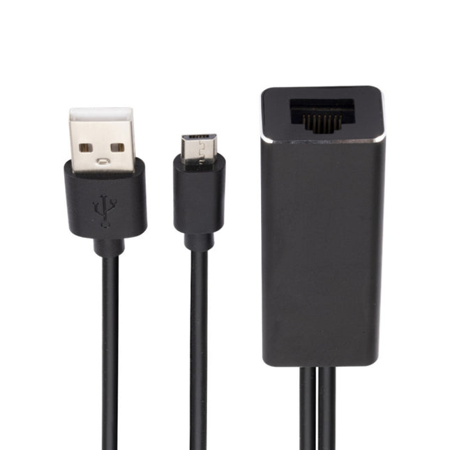 WK1109 Micro USB to RJ45 Network Card For Fire TV Stick, Micro USB