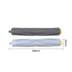 1 Pair Main Brush XR319 Sweeping Robot Accessories For iRobot 8 Series / 9 Series, 1 Pair Main Brush, 10 PCS Side Brush, 5 PCS Filter, 2 PCS Steering Wheel