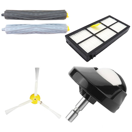 1 Pair Main Brush XR319 Sweeping Robot Accessories For iRobot 8 Series / 9 Series