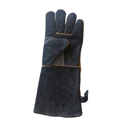 1 Pair Outdoor Gardening Cut-Proof Cowhide Welding Gloves, Length, 35cm, 40cm