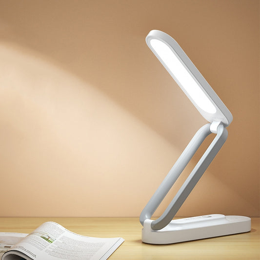 UNIYOUNG A211 Touch Dimming Charging Eye Protection Desk Lamp, White, Pink