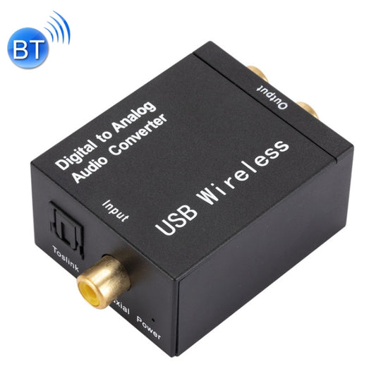 YP028 Bluetooth Digital To Analog Audio Converter, Specification:, Host, Host+USB Cable, Host+USB Cable+Fiber Optic Cable, Host+US Plug Power Adapter, Host+US Plug Power Adapter+Fiber Optic Cable