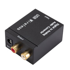 YP028 Bluetooth Digital To Analog Audio Converter, Specification:, Host+USB Cable, Host+USB Cable+Fiber Optic Cable, Host+US Plug Power Adapter, Host+US Plug Power Adapter+Fiber Optic Cable