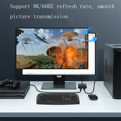 F0301 HDMI 2.1 Two-Way Switcher PS5 Dedicated One-In-Two High-Definition Switcher, F0301