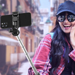 Wireless Bluetooth Selfie Stick Live Telescopic Bracket, Specification:, Q05 (Black), Q05S (Black With Fill Light)