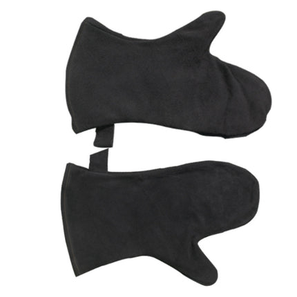 1 Pair Outdoor BBQ Genuine Leather Heat Insulation Gloves, KX139