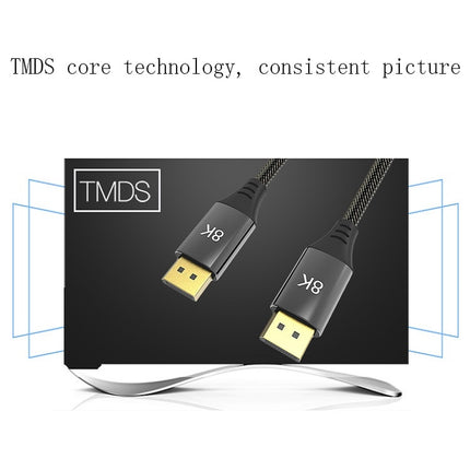 DP1.4 Version 8K DisplayPort Male to Male Computer Monitor HD Cable, 0.5m, 1m, 1.5m, 2m, 3m, 5m, 7m, 10m