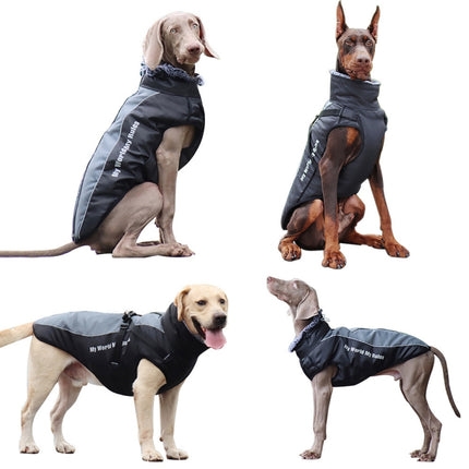 BL-683 Keep Warm Reflective Dog Clothes, XL, XXL, XXXL