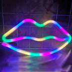 USB / Colorful Lip Print