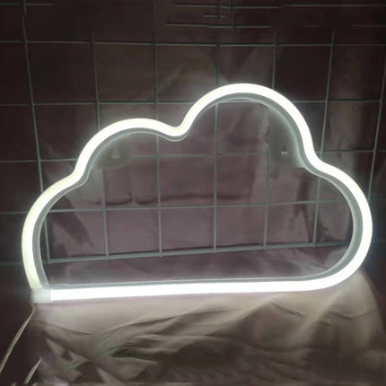 Neon LED Modeling Lamp Decoration Night Light, Power Supply:, Battery or USB, USB