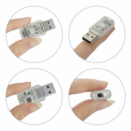 USB Car Internal Atmosphere Light, K6 Sound Control Single Lamp