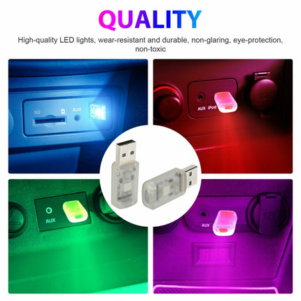 USB Car Internal Atmosphere Light, K6 Sound Control Single Lamp