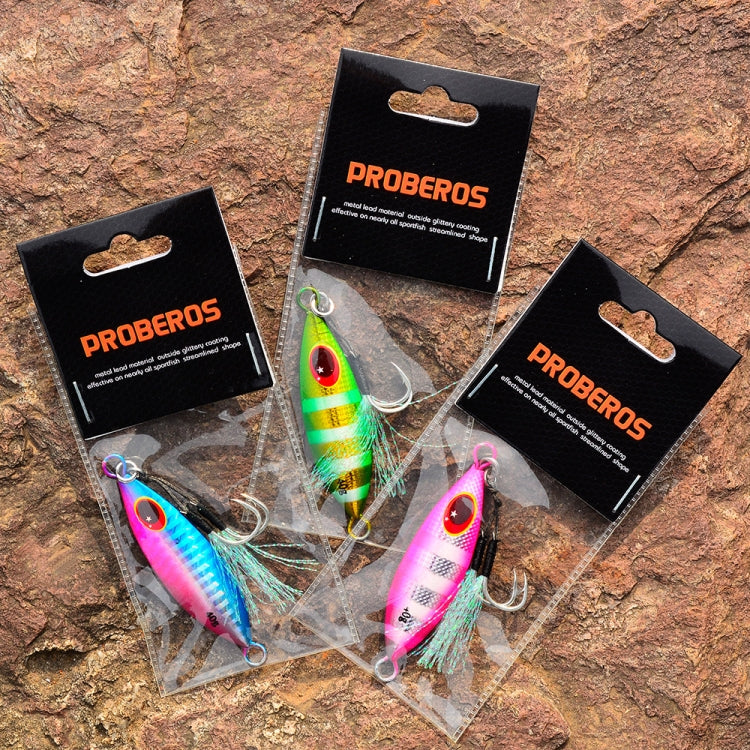 PROBEROS LF105 Sea Fishing Metal Road Bait, 10g, 20g