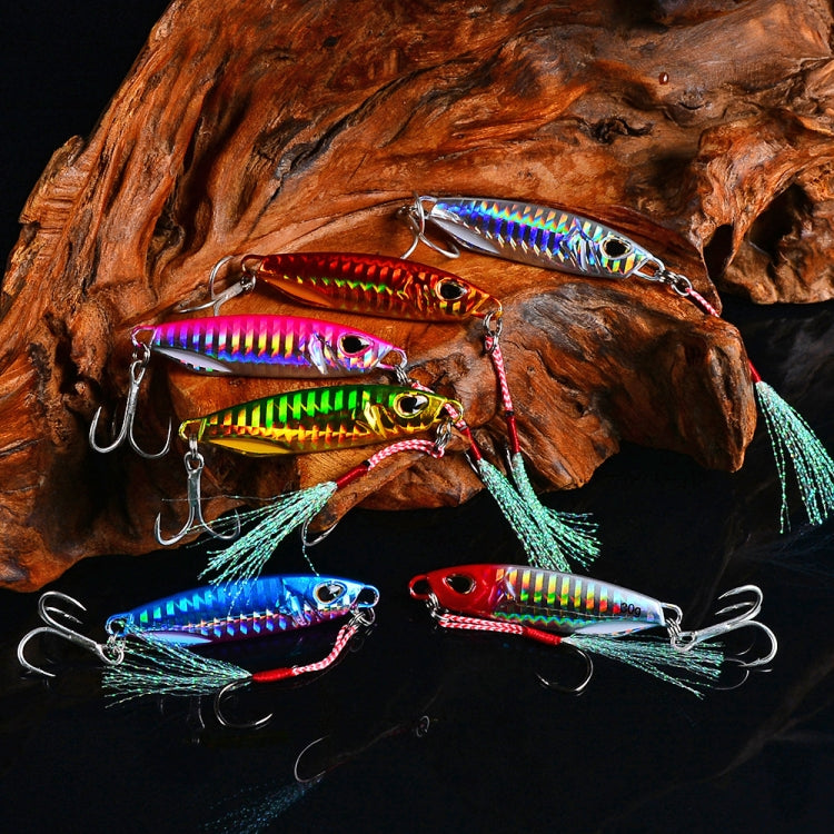PROBEROS Iron Plate Lead Fish Far-Fluoch Metal Road Bait, 10G, 15G, 20G, 30G