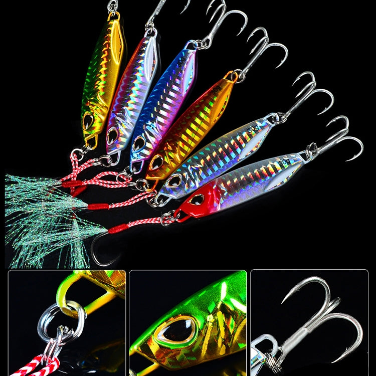 PROBEROS Iron Plate Lead Fish Far-Fluoch Metal Road Bait, 40G, 50G