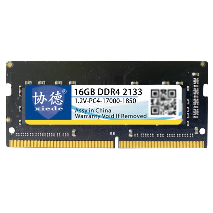 XIEDE X059 DDR4 NB 2133 Fully Compatible Laptop RAM, 2133MHz 16GB Fully Compatible