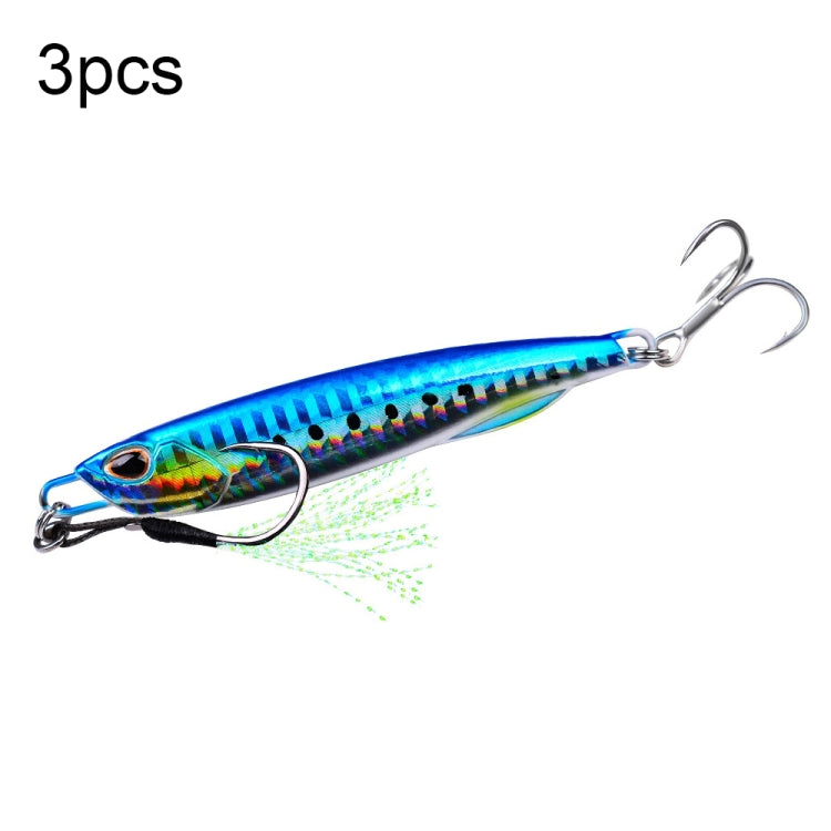 PROBEROS LF103 Simulation Metal Sea Fishing Bait, 30g, 40g, 50g