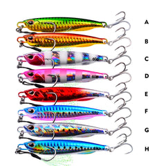 PROBEROS LF103 Simulation Metal Sea Fishing Bait, 30g, 40g, 50g