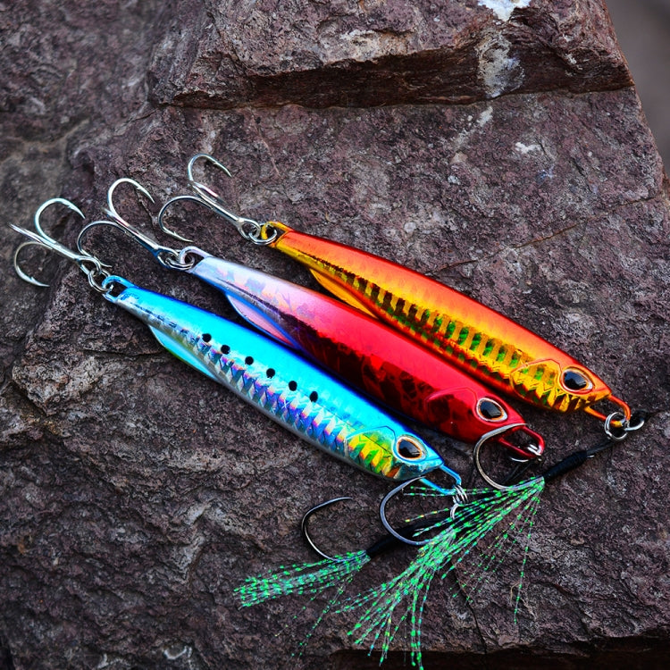 PROBEROS LF103 Simulation Metal Sea Fishing Bait, 30g, 40g, 50g