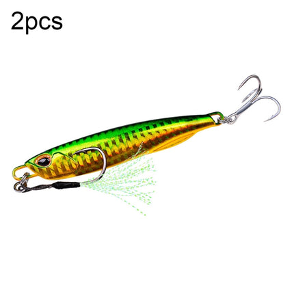 PROBEROS LF103 Simulation Metal Sea Fishing Bait, 30g, 40g, 50g