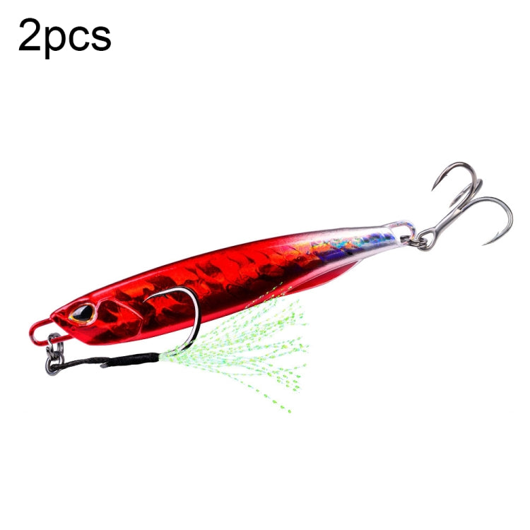 PROBEROS LF103 Simulation Metal Sea Fishing Bait, 30g, 40g, 50g