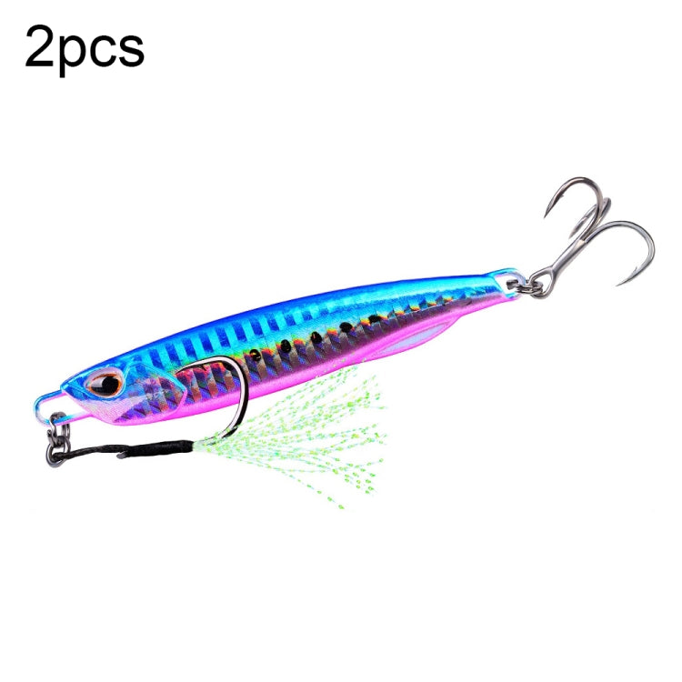 PROBEROS LF103 Simulation Metal Sea Fishing Bait, 30g, 40g, 50g